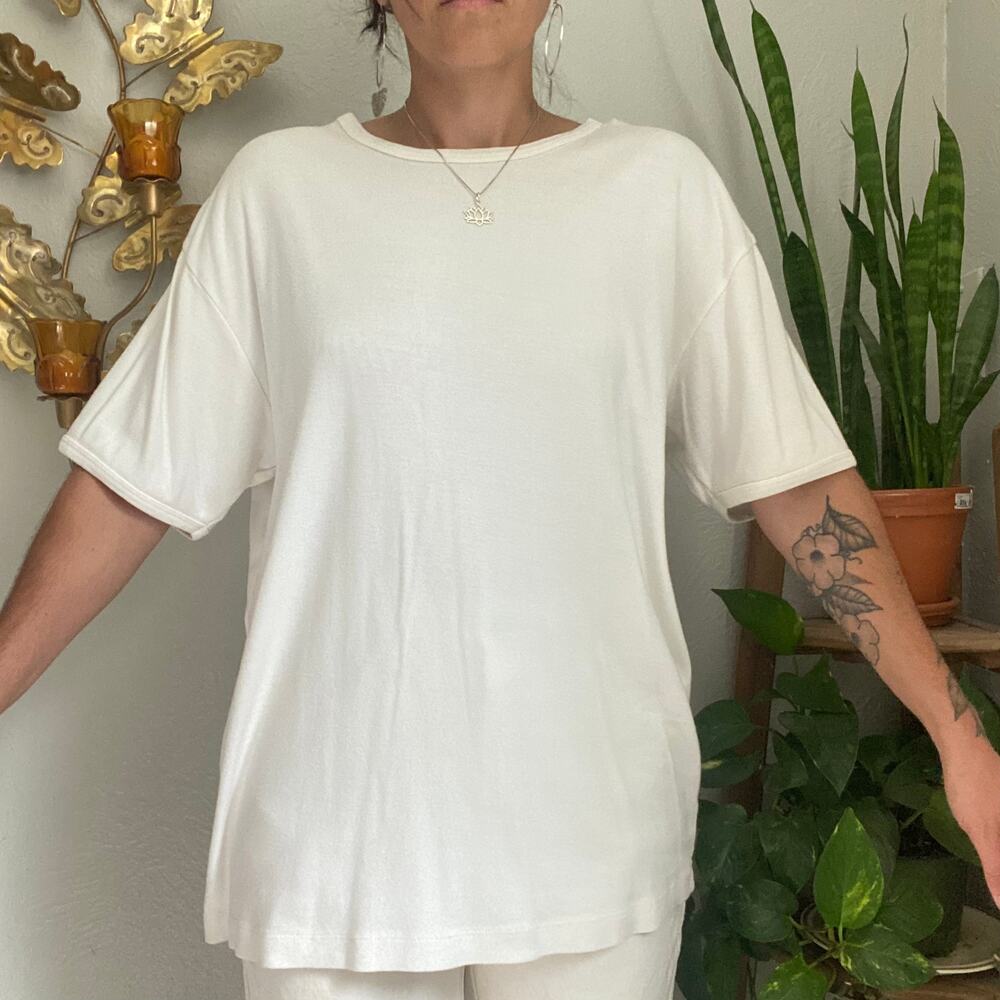 Vintage Gap Cotton Basic Tee - image 4